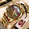 San Francisco 49ers 80th Anniversary 2026 Alloy Luxury Quartz Watch - TMTHU2808