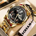 Scream 30th Anniversary Alloy Luxury Quartz Watch - TMTHU4211