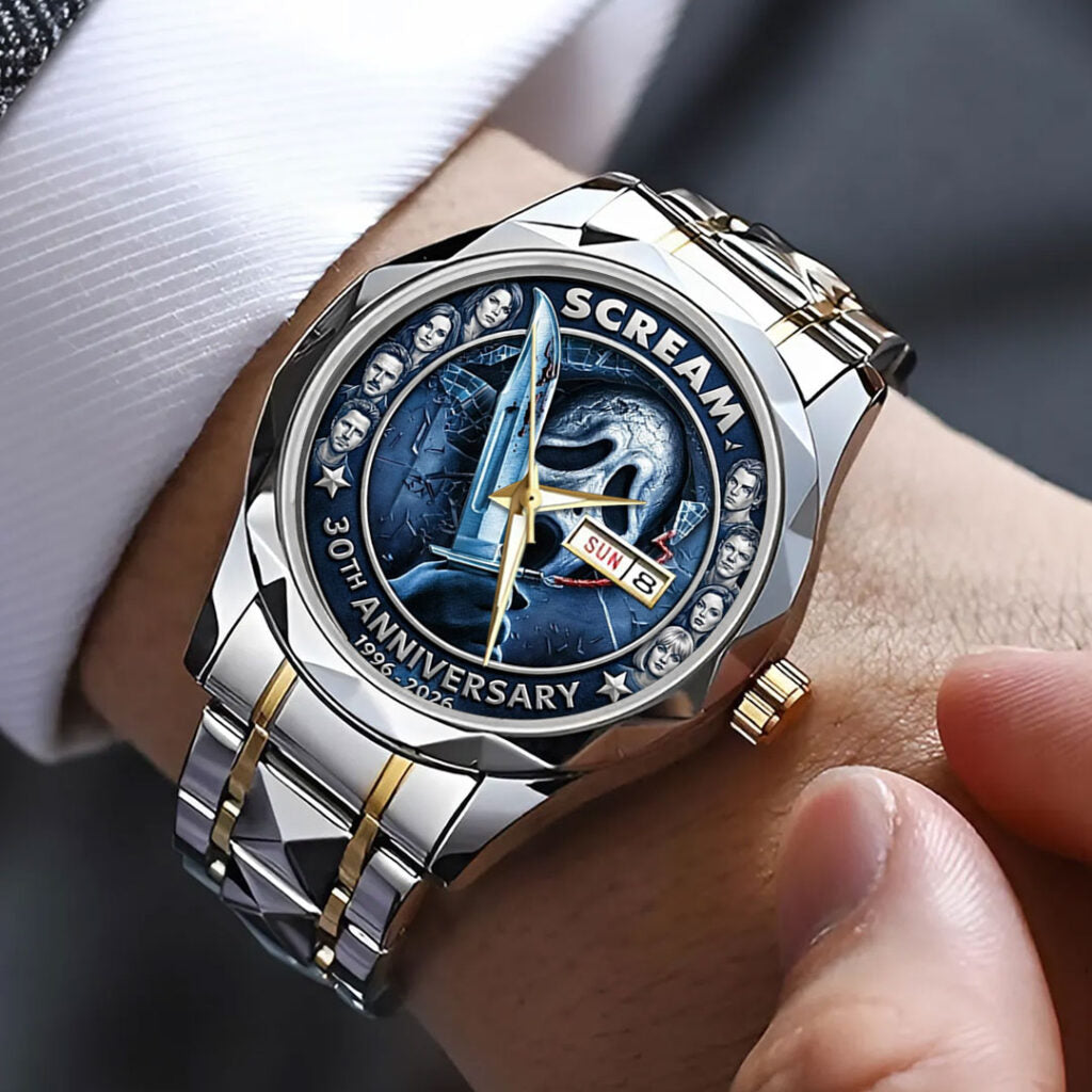 Scream 30th Anniversary Alloy Luxury Quartz Watch - TMTHU3812