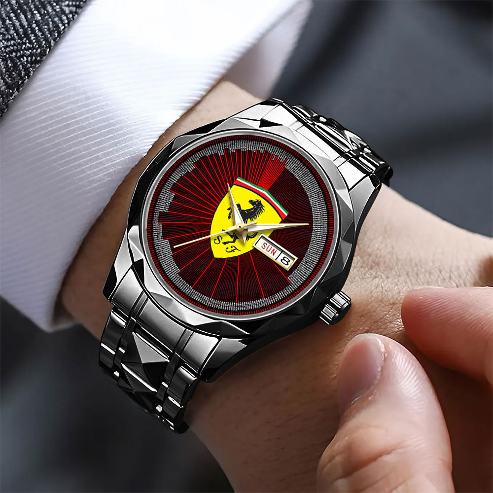 Scuderia Ferrari Alloy Luxury Quartz Watch - TANTN24130