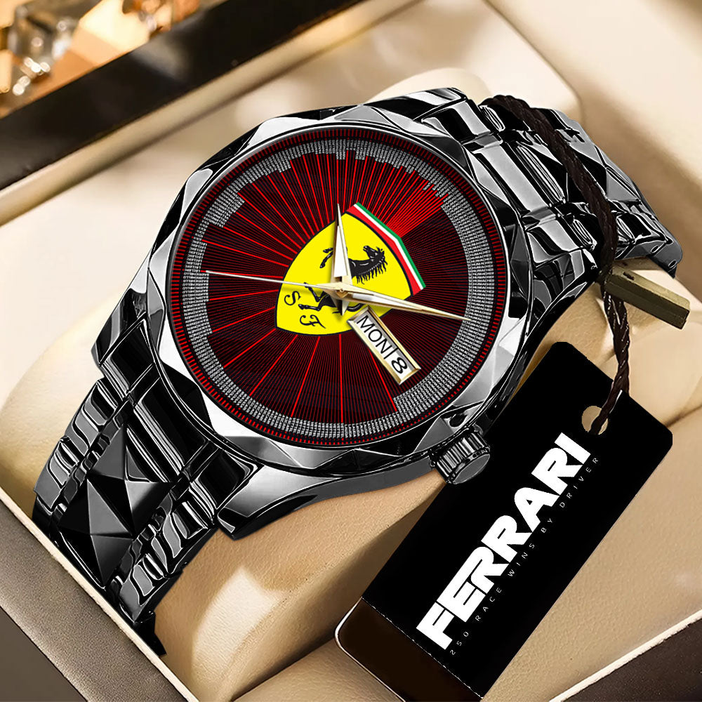 Scuderia Ferrari Alloy Luxury Quartz Watch - TANTN24130