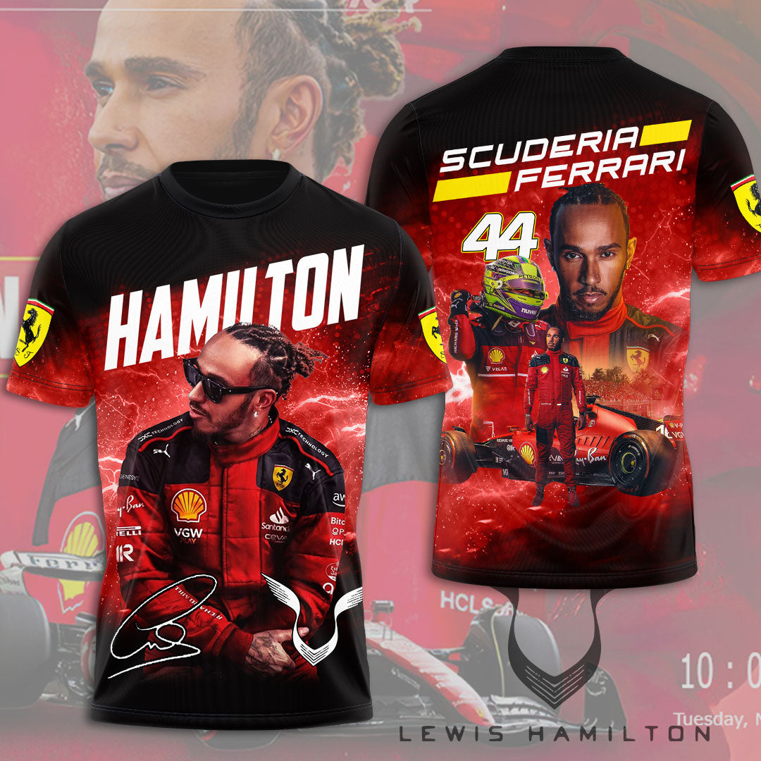Scuderia Ferrari x Lewis Hamilton 3D Apparel – MAITM 9363