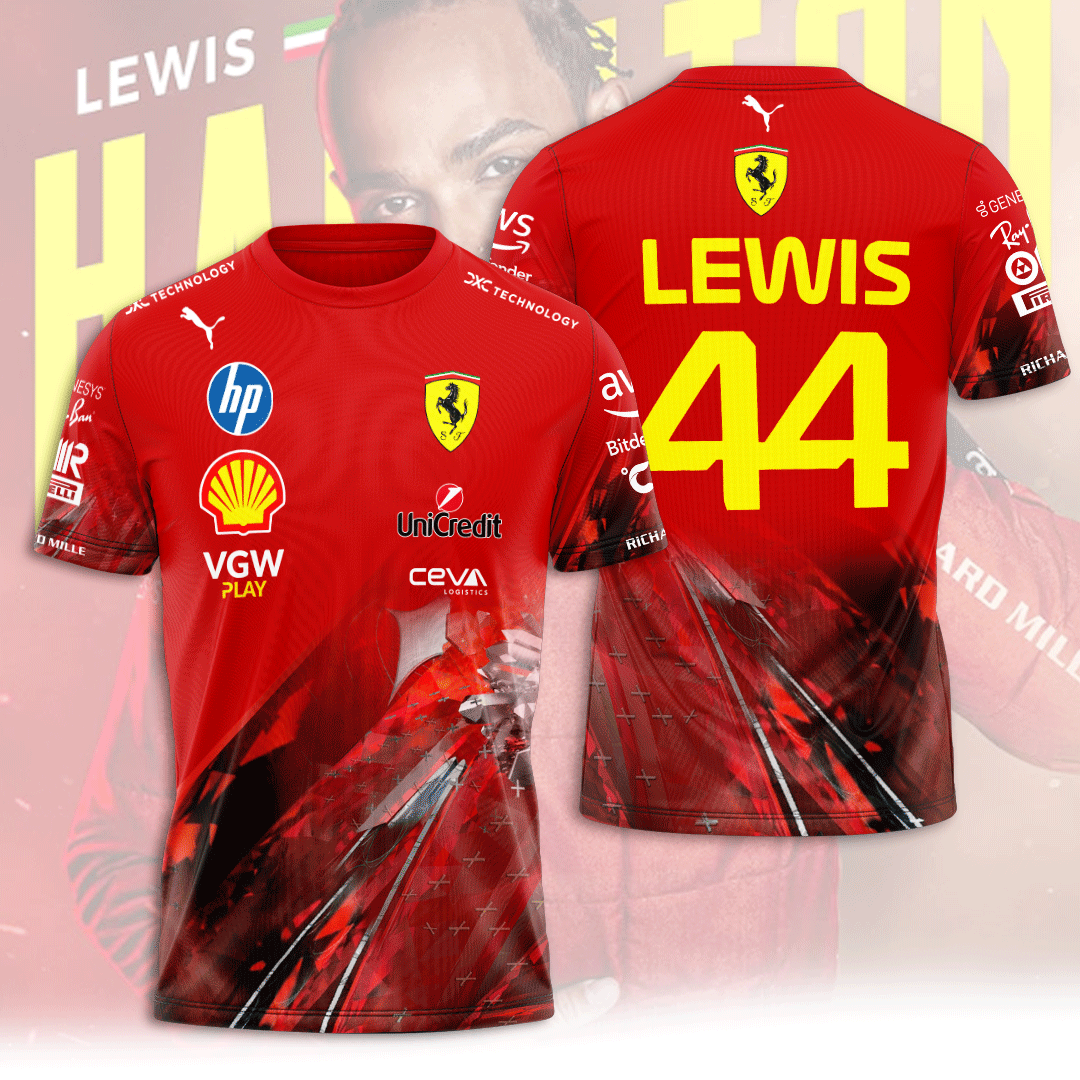 Scuderia Ferrari x Lewis Hamilton 3D Apparel – ANHNV 5942