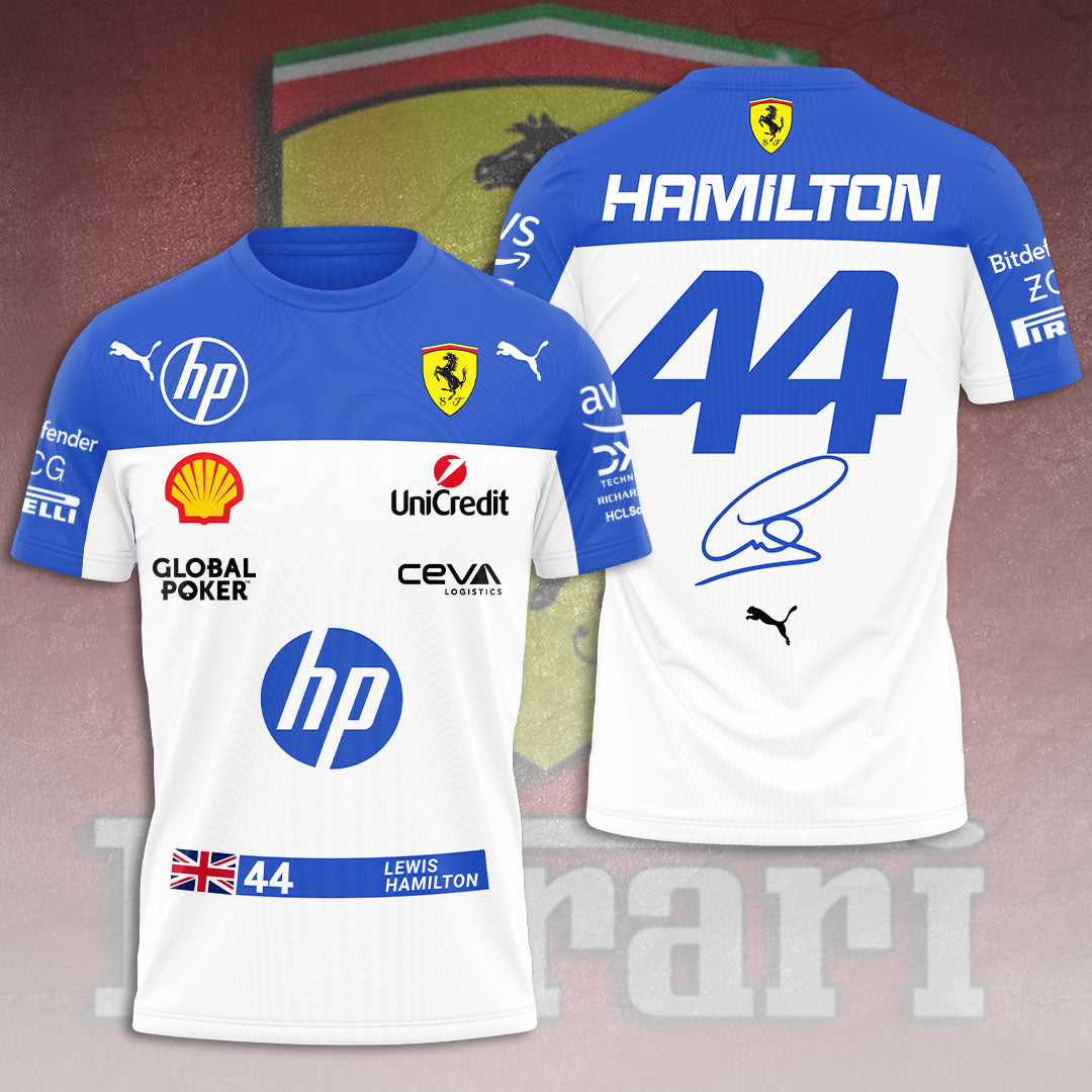 Scuderia Ferrari x Lewis Hamilton 3D Apparel – HOATT 10219