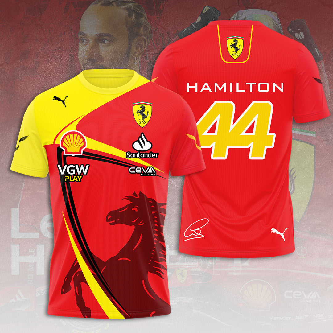Scuderia Ferrari x Lewis Hamilton 3D Apparel – HOATT 7604