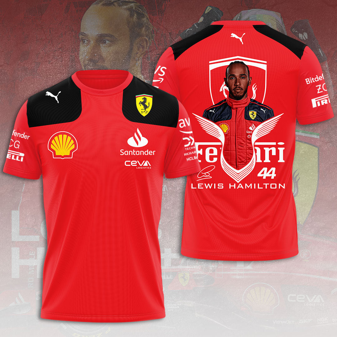 Scuderia Ferrari x Lewis Hamilton 3D Apparel – HOATT 7607