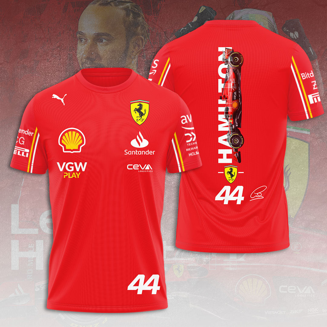 Scuderia Ferrari x Lewis Hamilton 3D Apparel – HOATT 7674