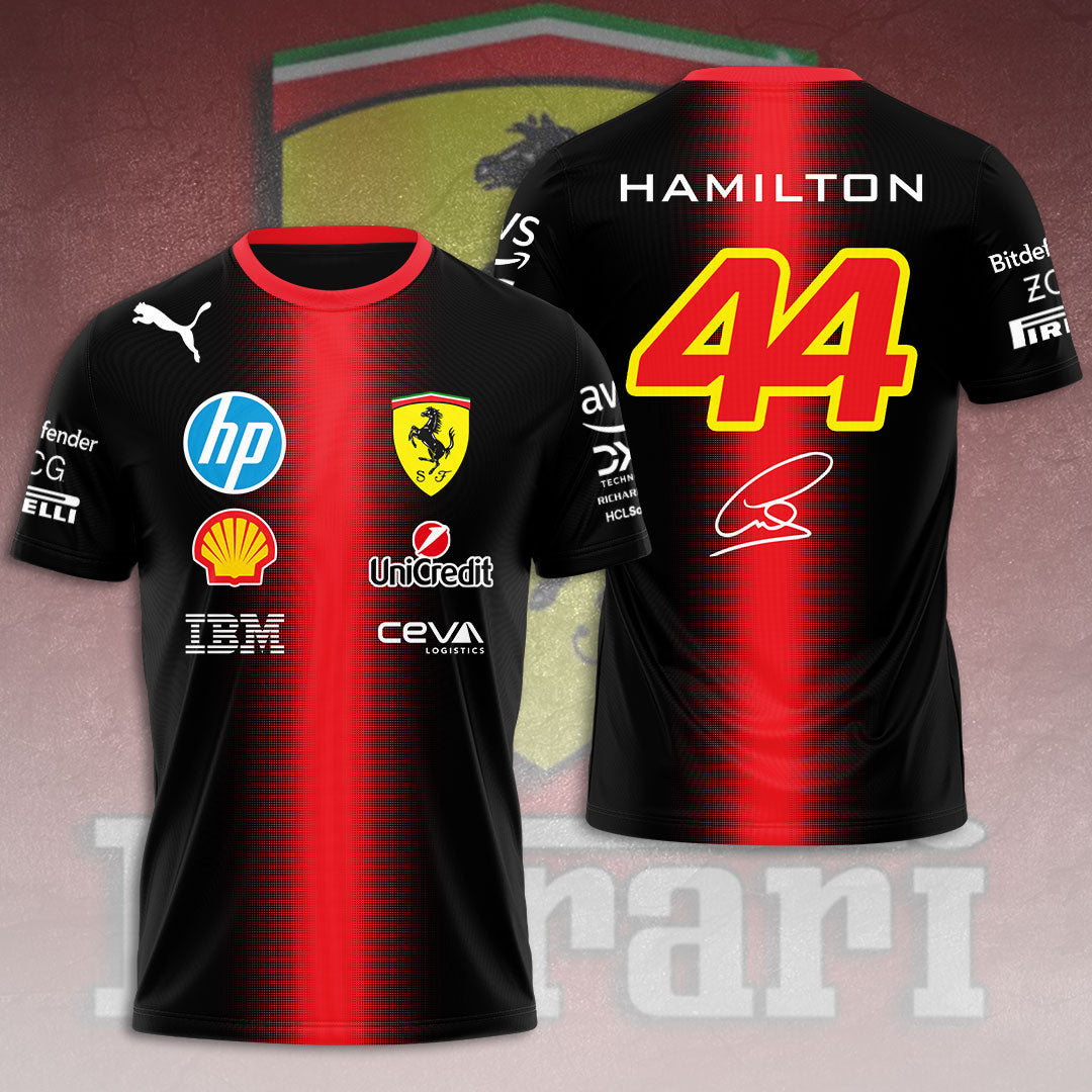 Scuderia Ferrari x Lewis Hamilton 3D Apparel – HOATT 9418