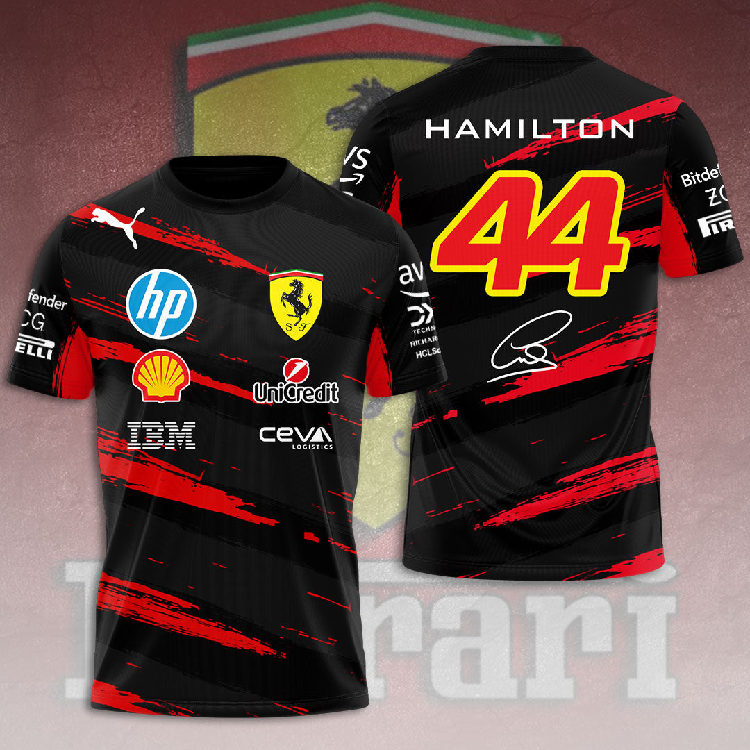 Scuderia Ferrari x Lewis Hamilton 3D Apparel – HOATT 9488