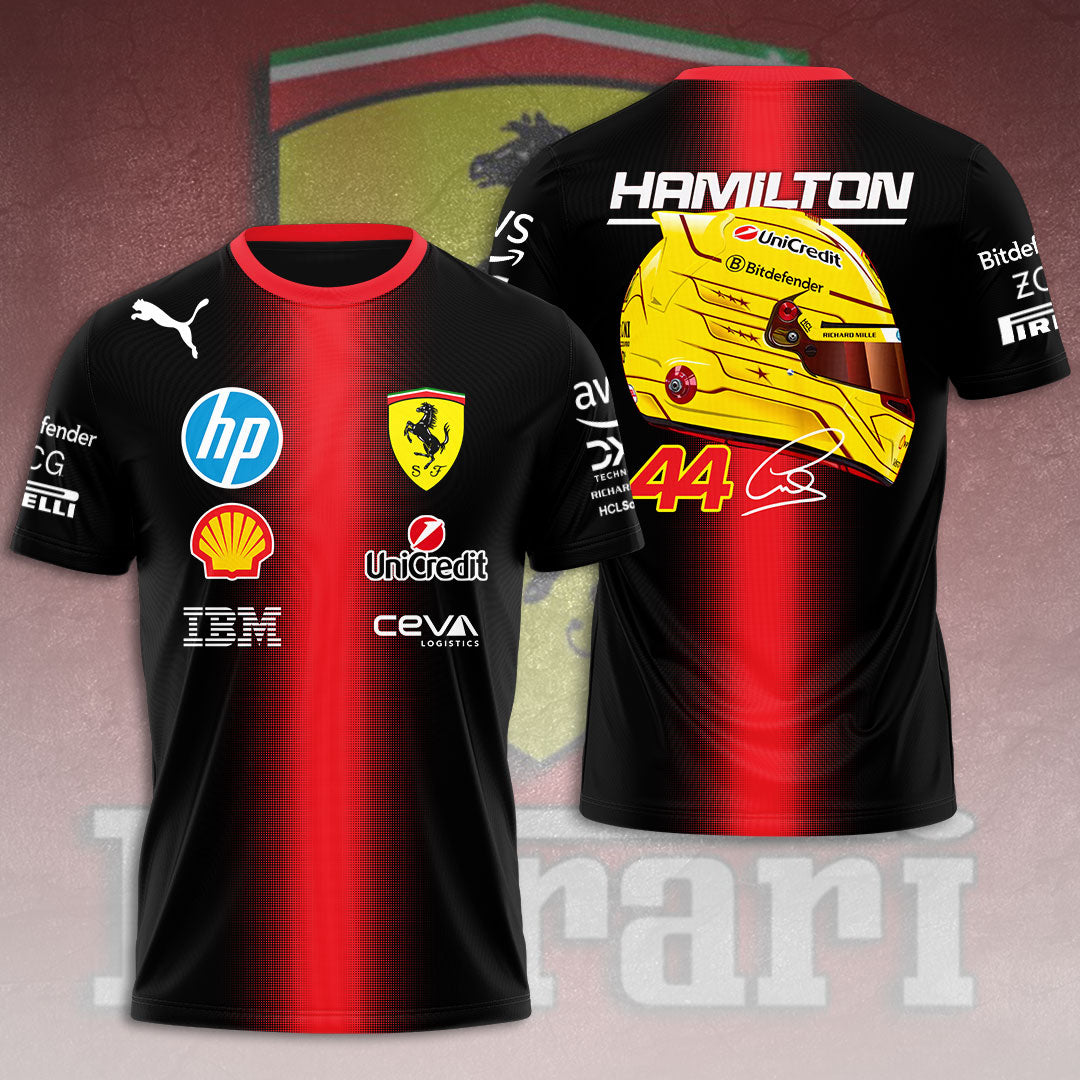 Scuderia Ferrari x Lewis Hamilton 3D Apparel – HOATT 9491