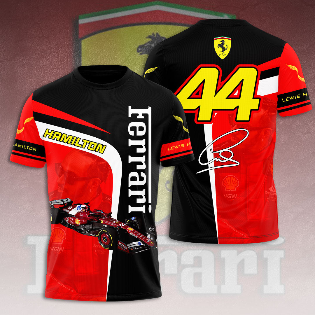 Scuderia Ferrari x Lewis Hamilton 3D Apparel – HOATT 9821
