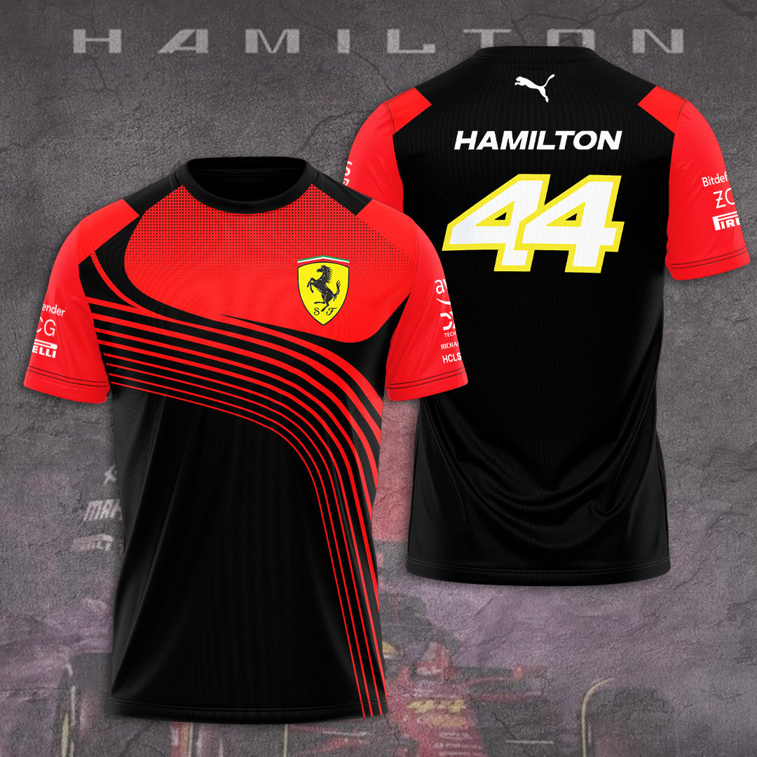 Lewis Hamilton x Scuderia Ferrari 3D Apparel – TANTN 10117