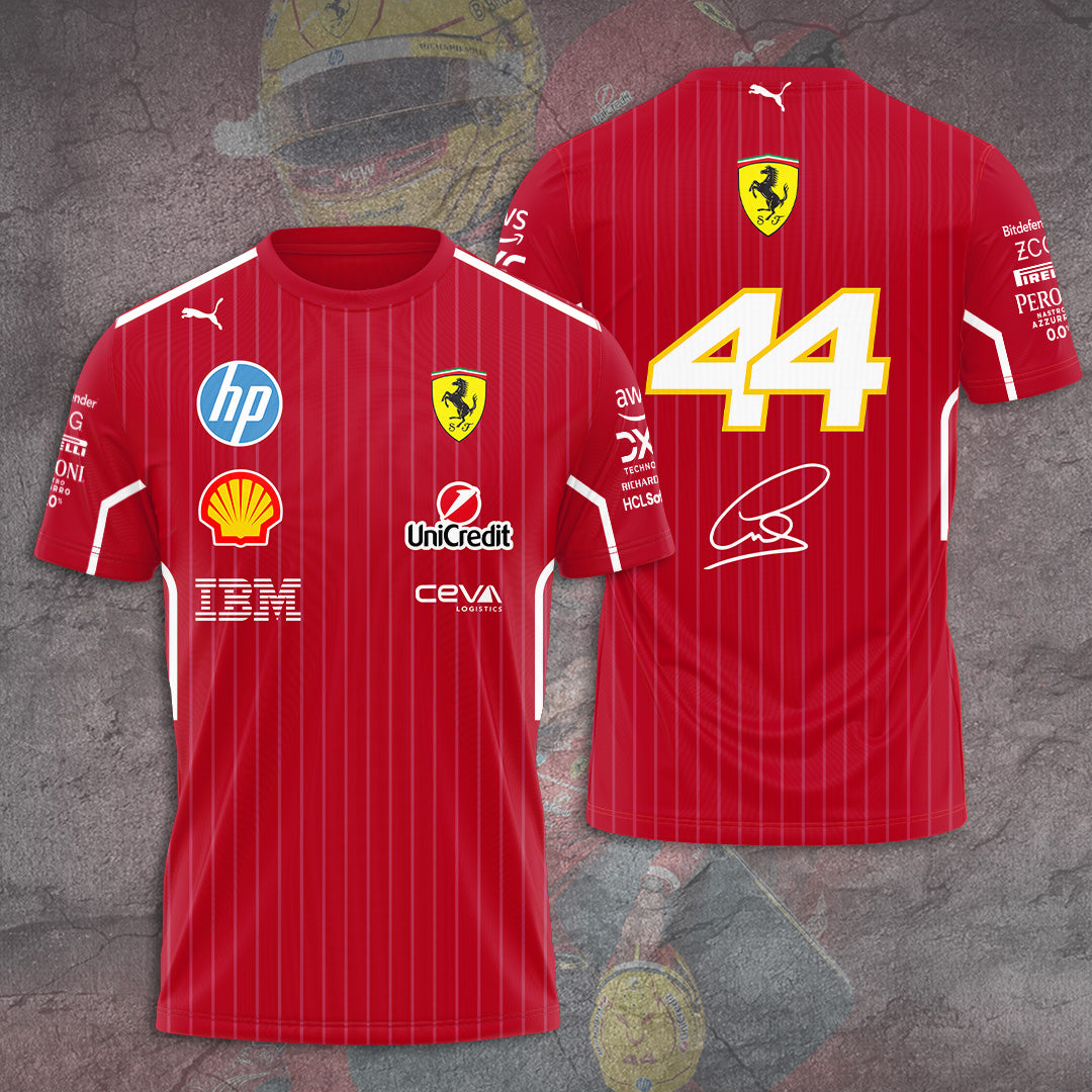 Scuderia Ferrari x Lewis Hamilton 3D Apparel – TANTN 10996