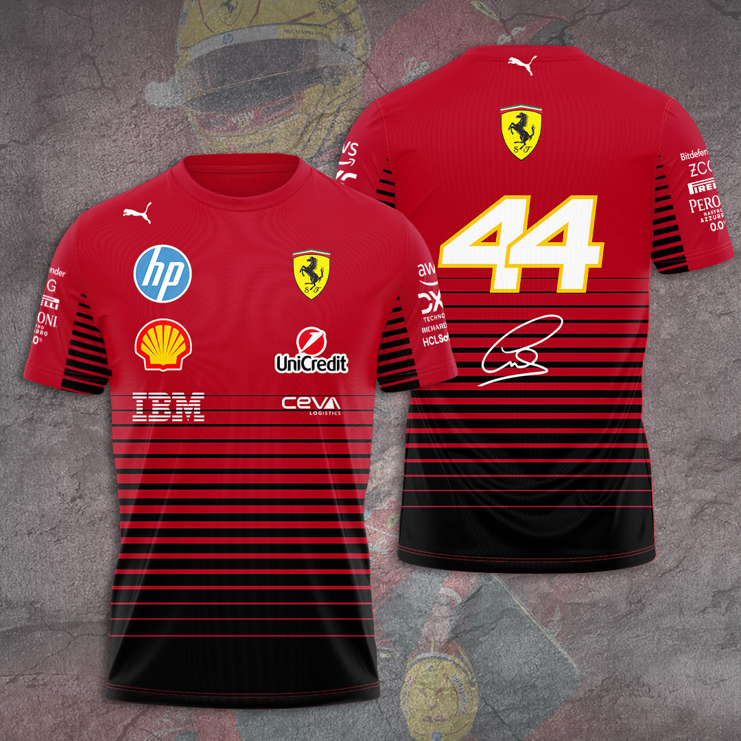 Scuderia Ferrari x Lewis Hamilton 3D Apparel – TANTN 11010