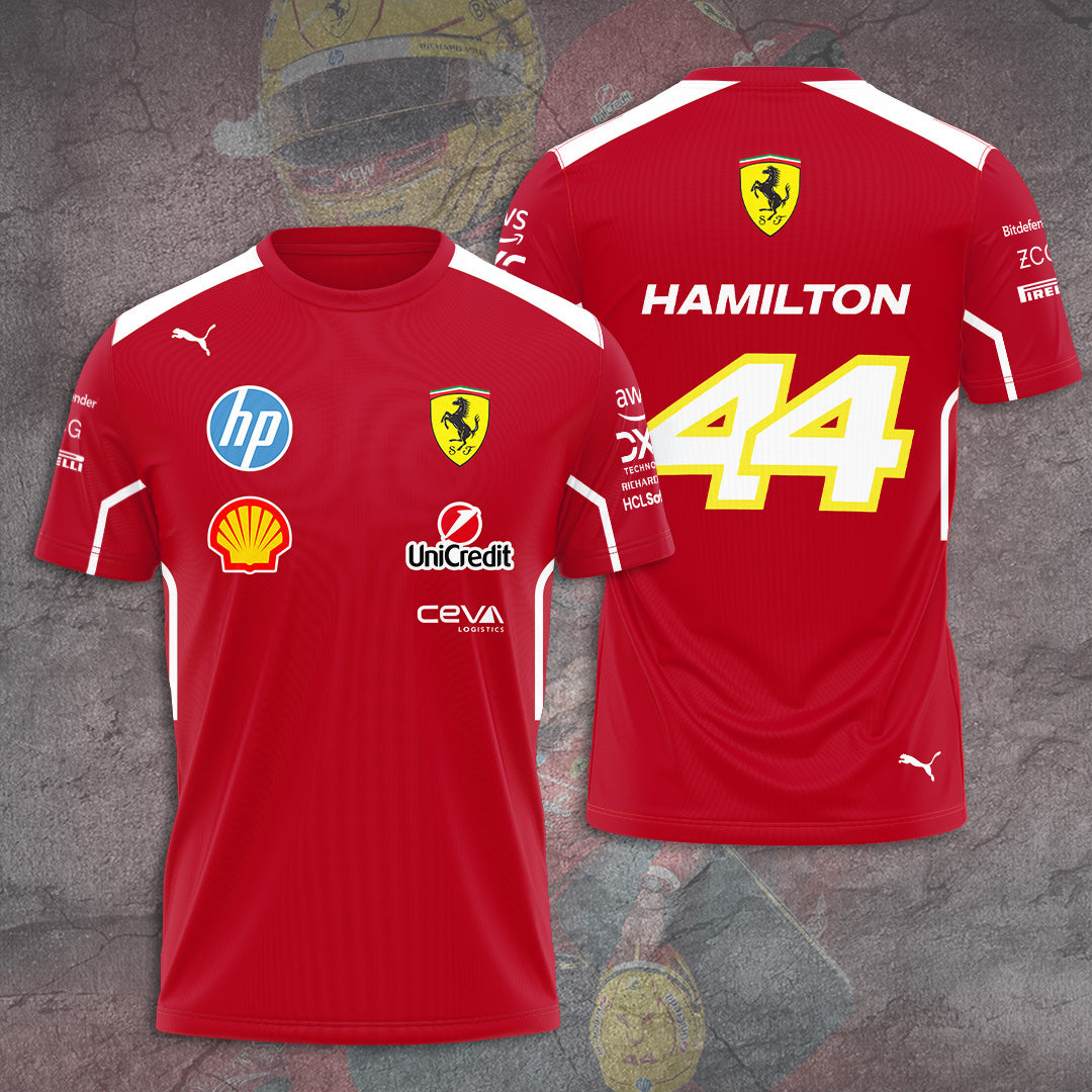 Scuderia Ferrari x Lewis Hamilton 3D Apparel – TANTN 11033