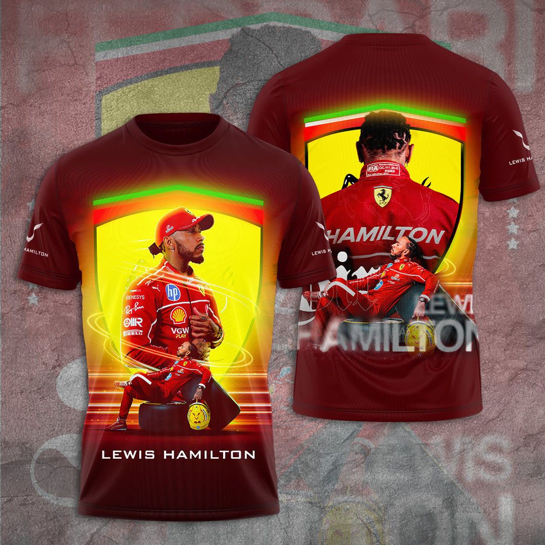 Scuderia Ferrari x Lewis Hamilton 3D Apparel – TANTN 11071