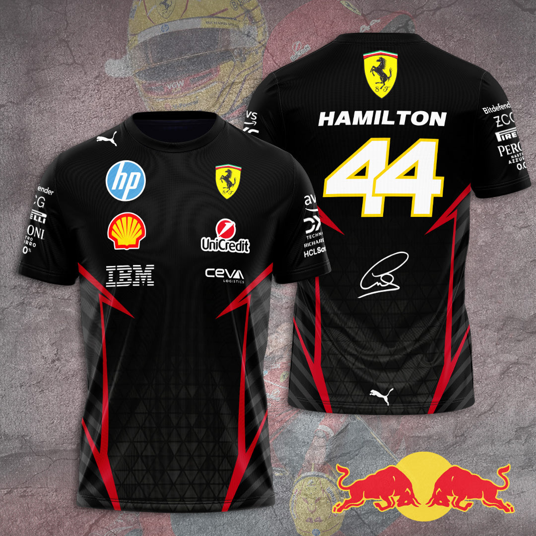 Lewis Hamilton x Scuderia Ferrari 3D Apparel – TANTN 11205