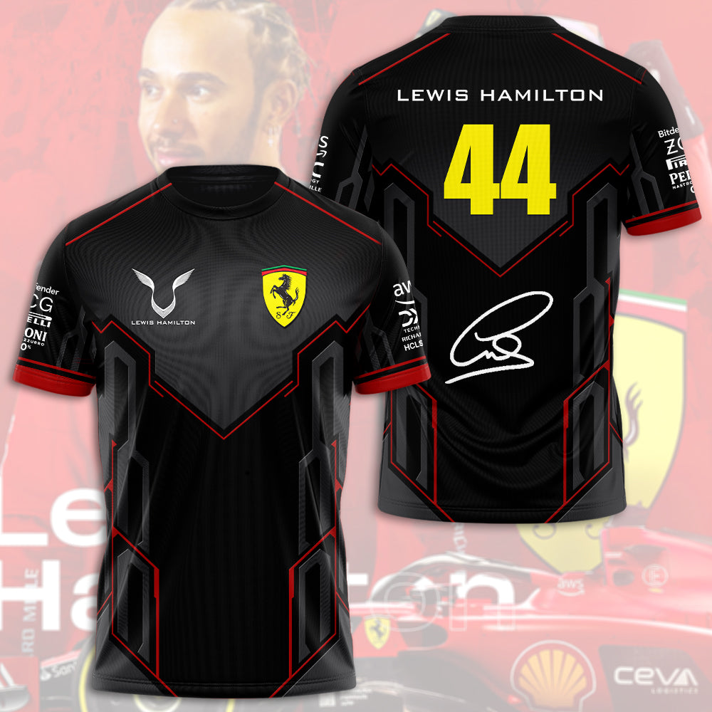 Lewis Hamilton x Scuderia Ferrari 3D Apparel – HOATT 8765