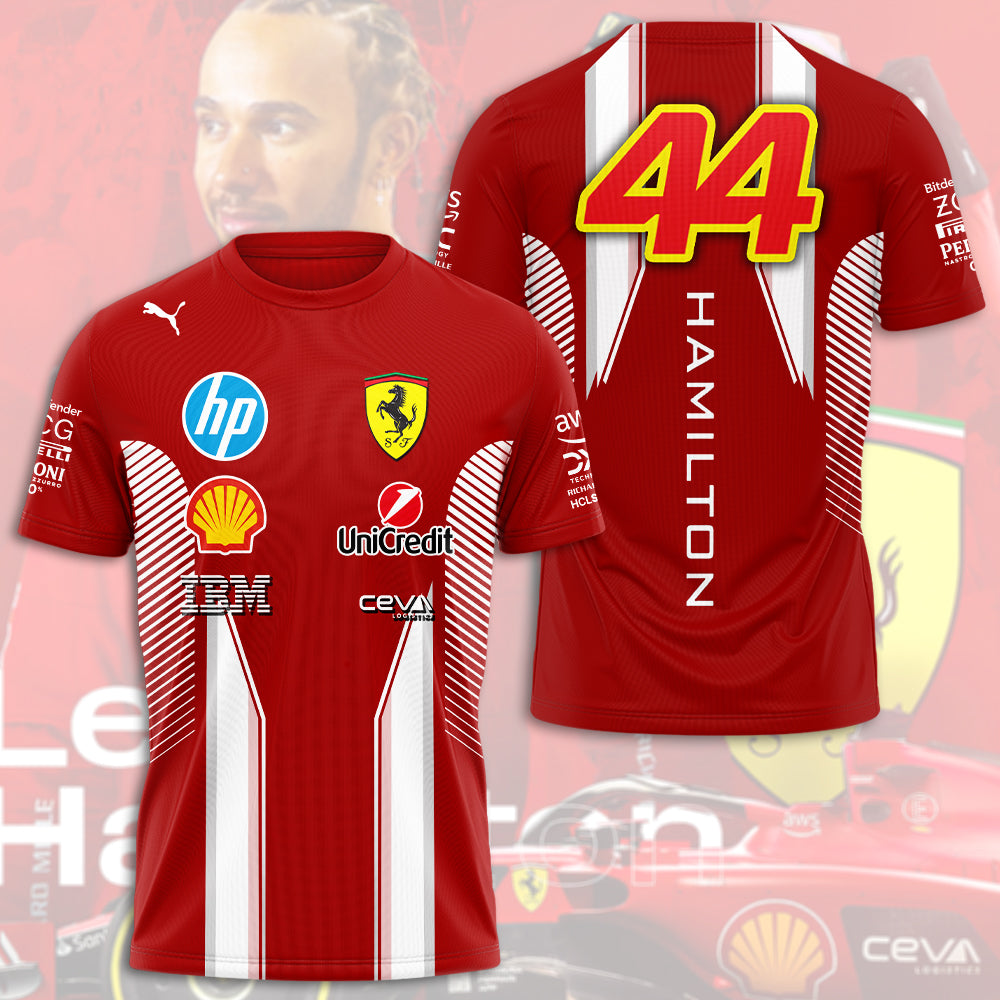 Scuderia Ferrari x Lewis Hamilton 3D Apparel – HOATT 9447
