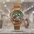 Seattle Seahawks 50th Anniversary Mesh Strap Quartz Watch - MAITM14749