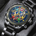 Sonic the Hedgehog 35th Anniversary Black Stainless Steel Watch - TMTHU7153
