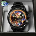 Sonic the Hedgehog 35th Anniversary Black Stainless Steel Watch - GNE7350