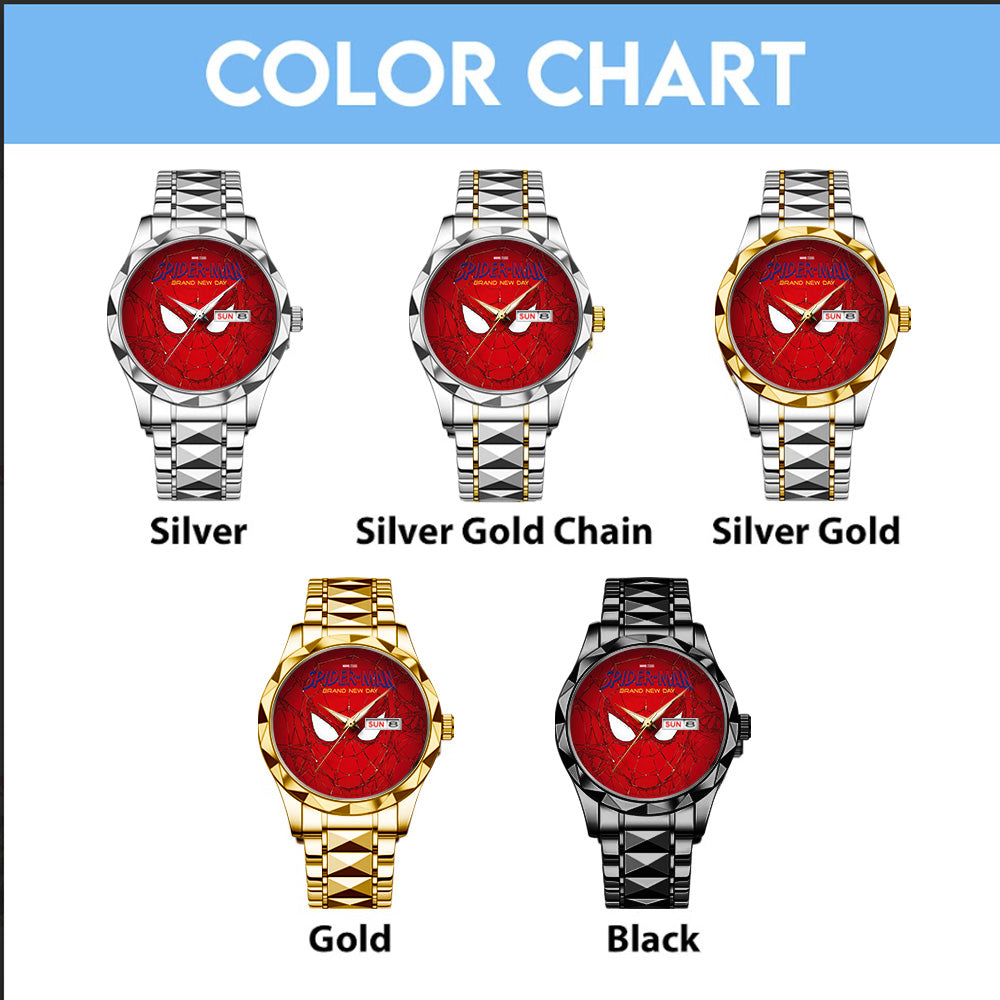 Spider-Man: Brand New Day Alloy Luxury Quartz Watch - GNE8080