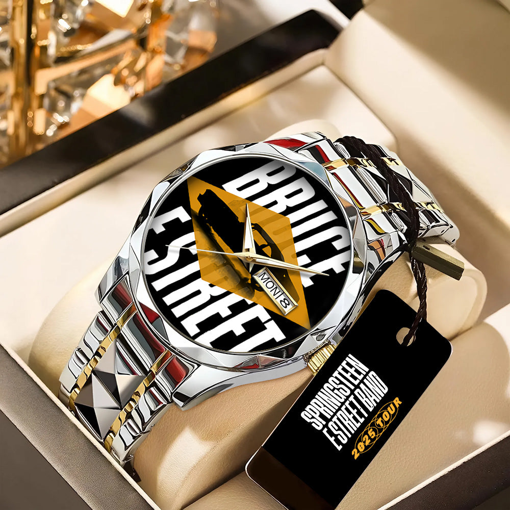 Bruce Springsteen x The E Street Band Tour 2025 Alloy Luxury Quartz Watch - TANTN15485