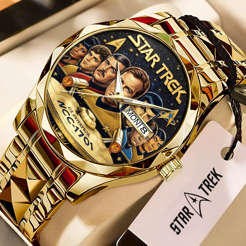 Star Trek 60th Anniversary 2026 Alloy Luxury Quartz Watch - TMTHU4863