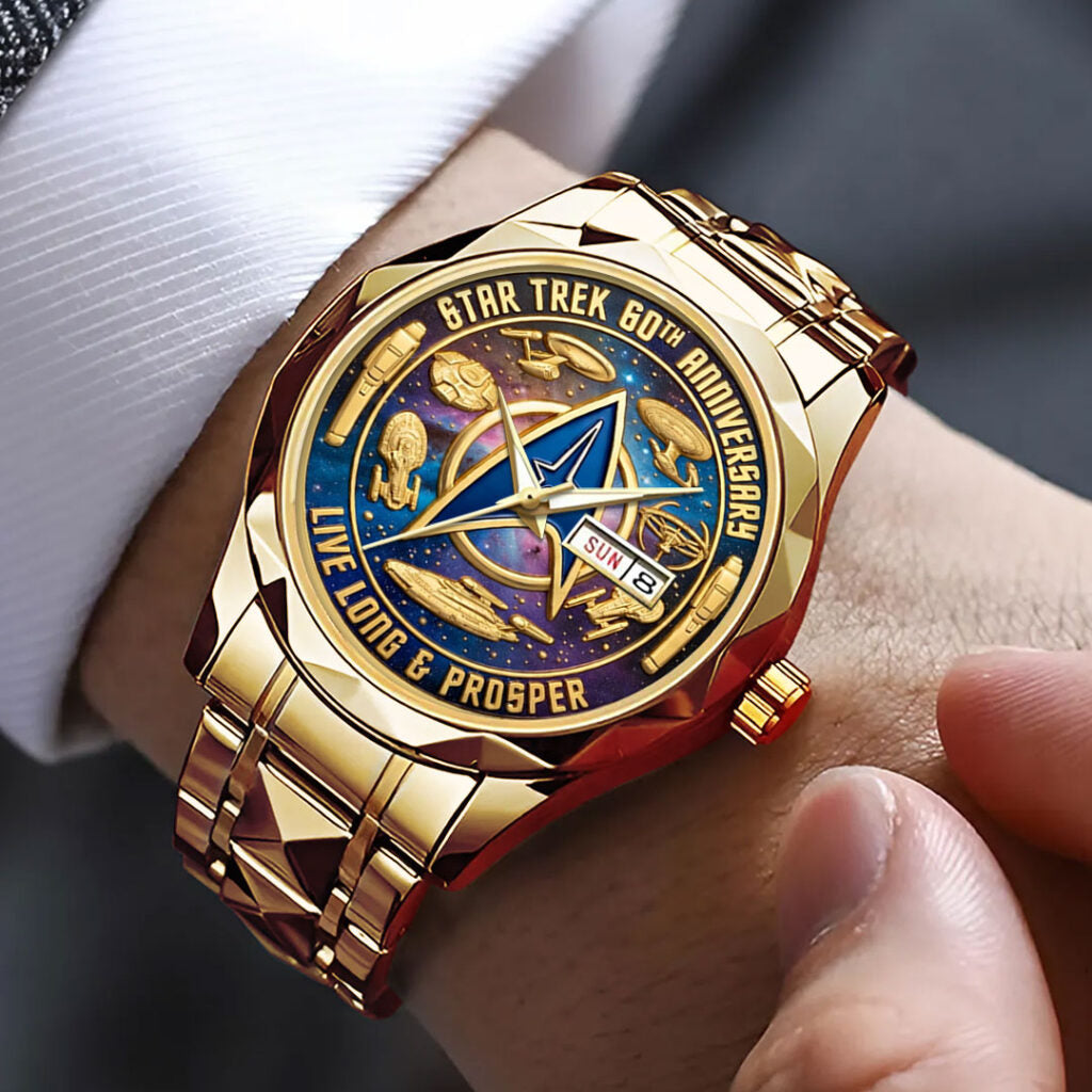 Star Trek 60th Anniversary 2026 Alloy Luxury Quartz Watch - TMTHU4986