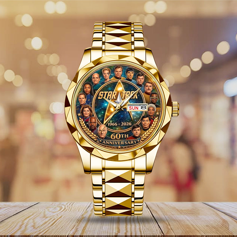 Star Trek 60th Anniversary 2026 Alloy Luxury Quartz Watch - TMTHU5007