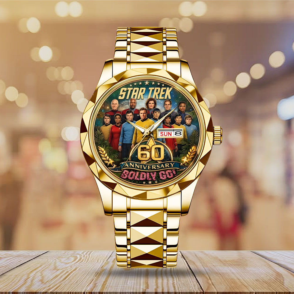 Star Trek 60th Anniversary 2026 Alloy Luxury Quartz Watch - TMTHU5010