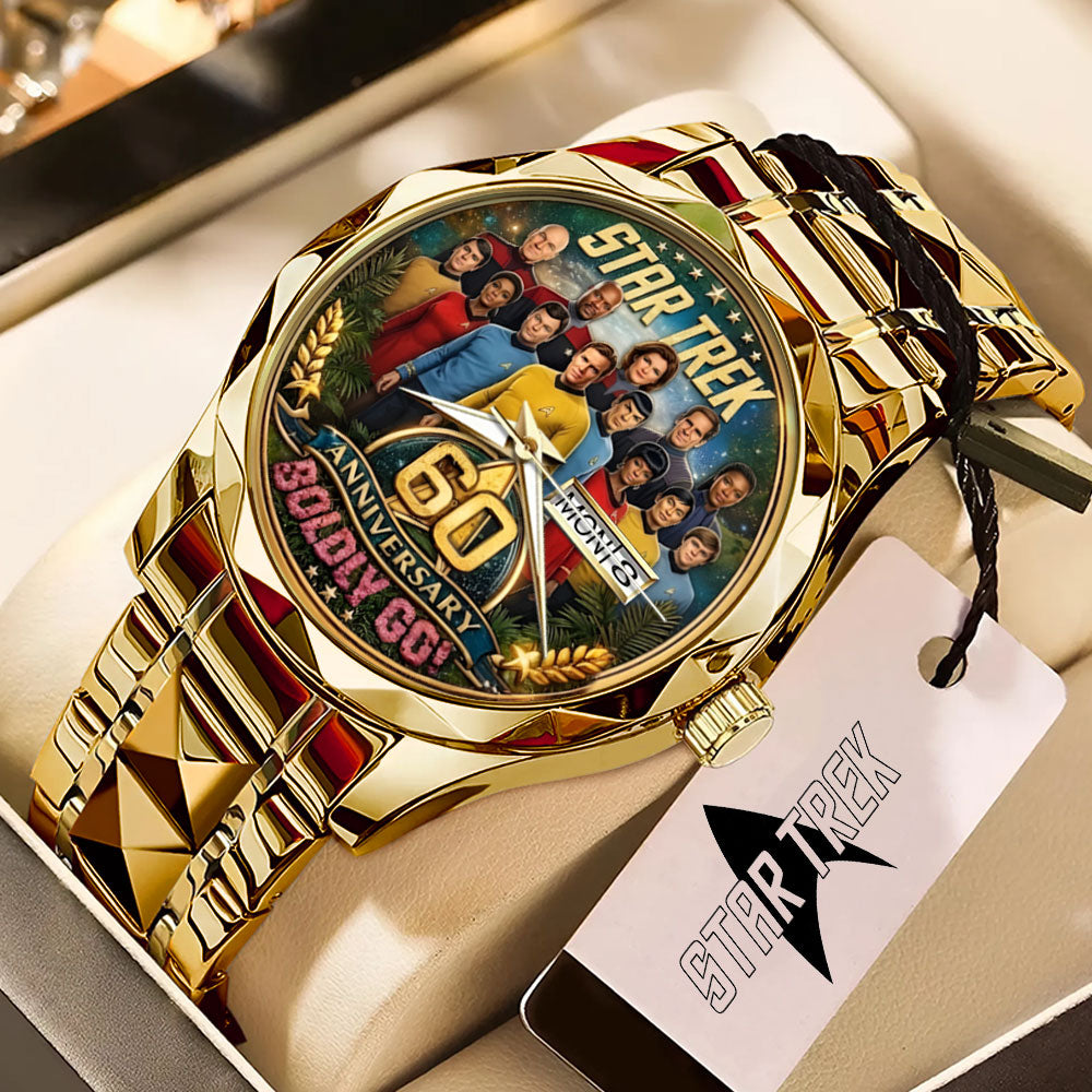Star Trek 60th Anniversary 2026 Alloy Luxury Quartz Watch - TMTHU5010