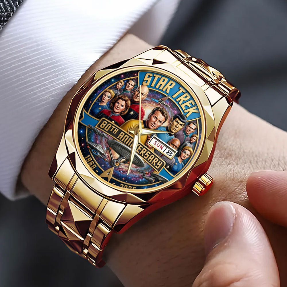 Star Trek 60th Anniversary 2026 Alloy Luxury Quartz Watch - TMTHU5014