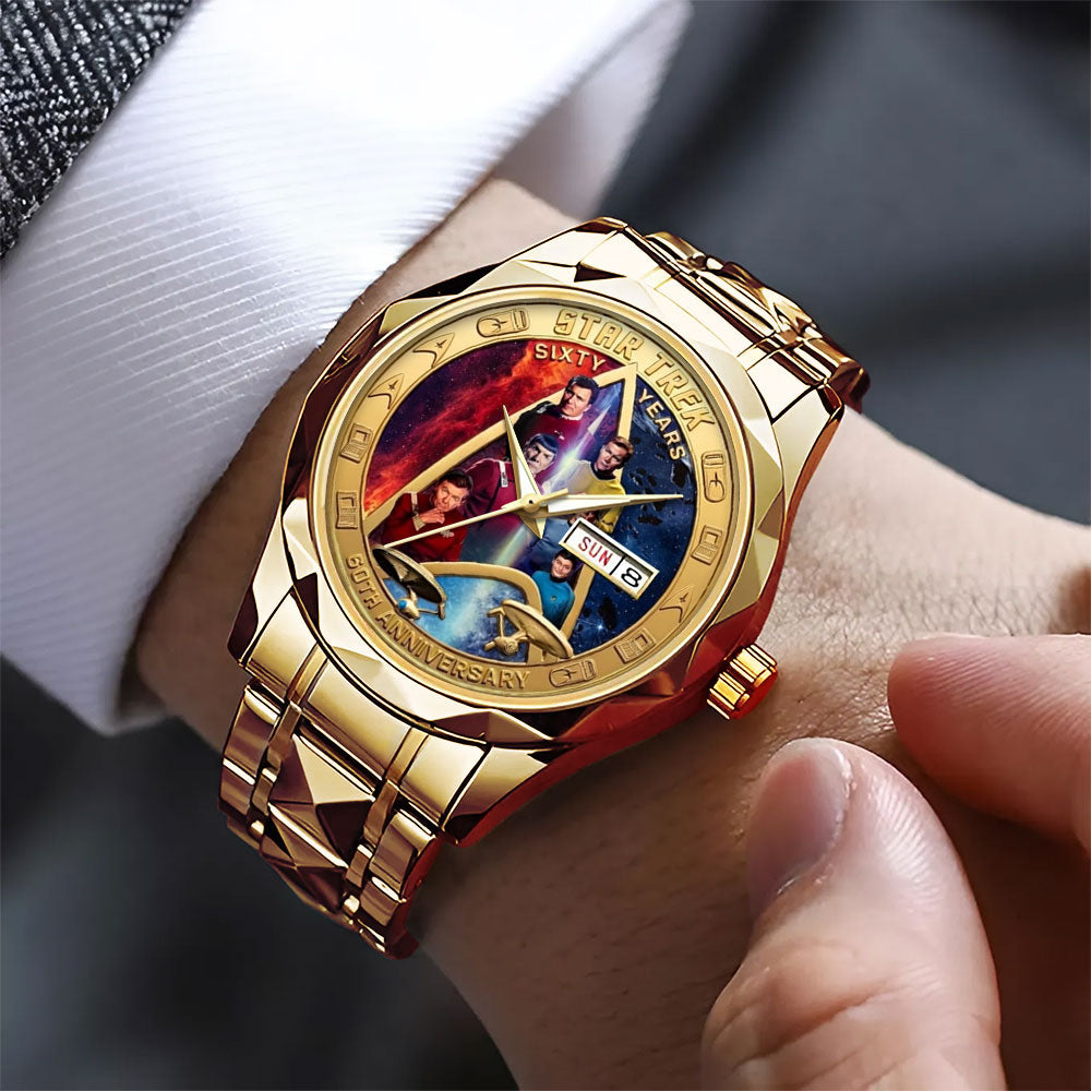 Star Trek 60th Anniversary 2026 Alloy Luxury Quartz Watch - TMTHU5340