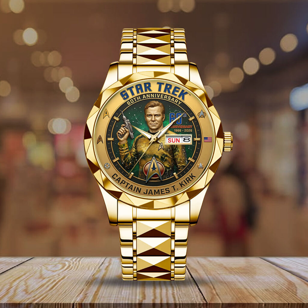 Star Trek 60th Anniversary 2026 Alloy Luxury Quartz Watch - TMTHU5491