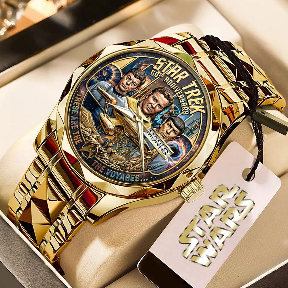 Star Trek 60th Anniversary 2026 Alloy Luxury Quartz Watch - TMTHU5594