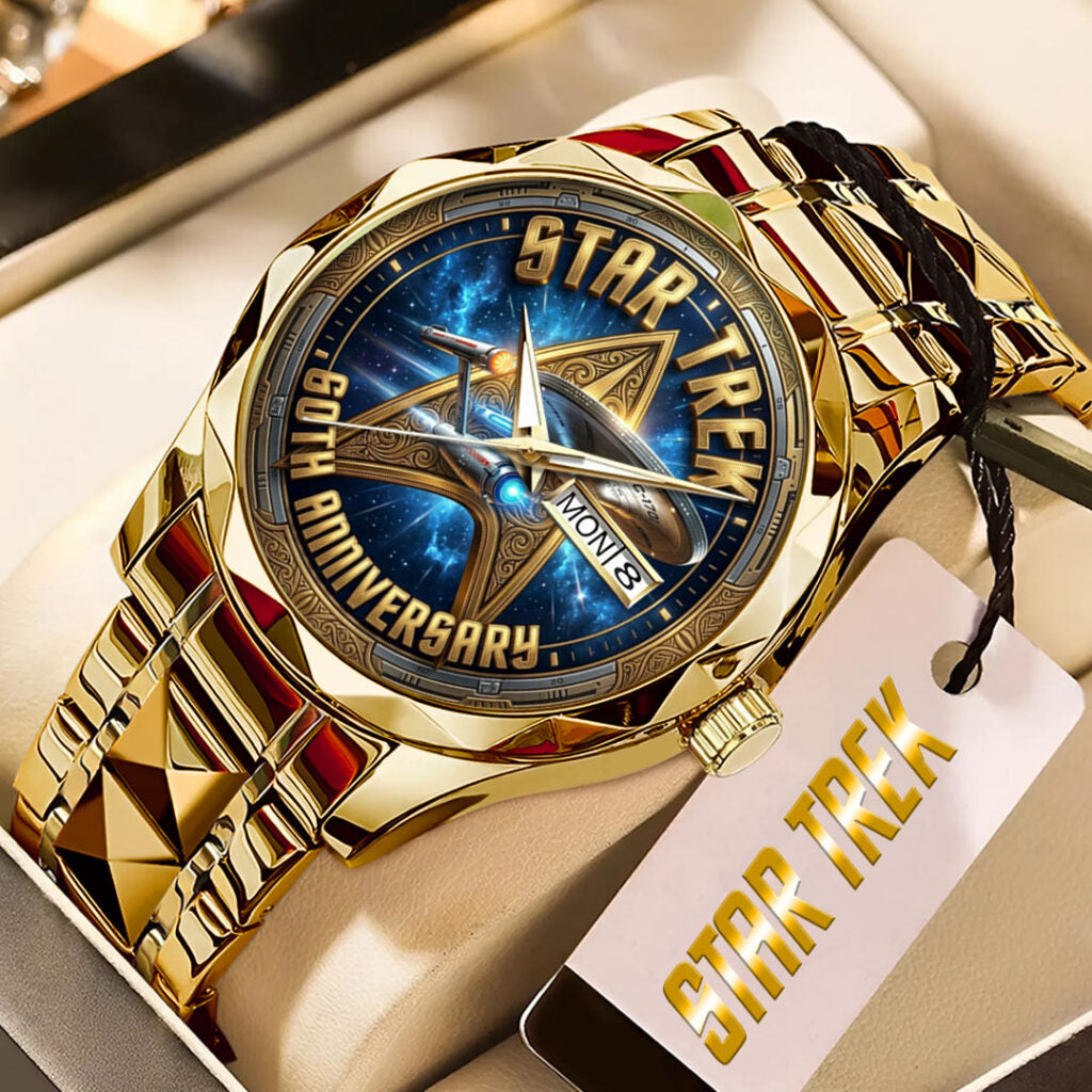 Star Trek 60th Anniversary 2026 Alloy Luxury Quartz Watch - TMTHU6167