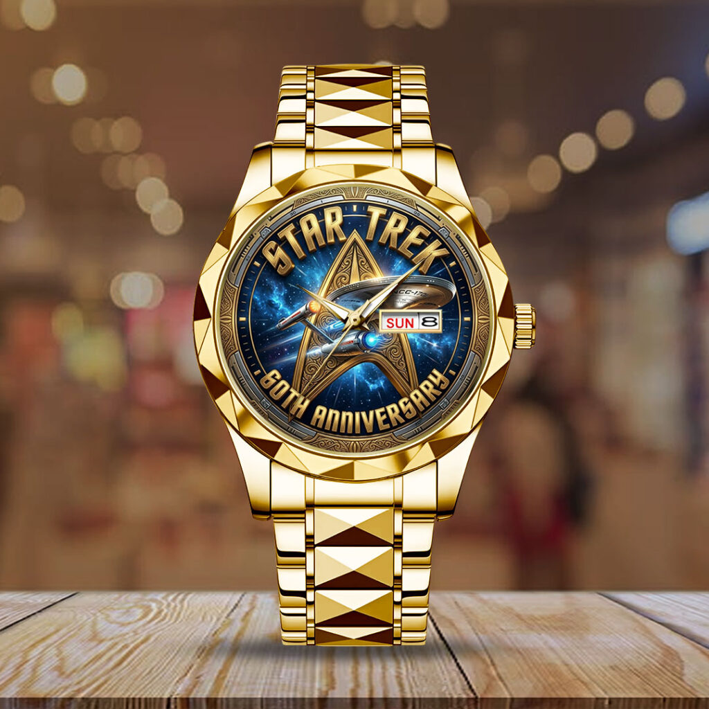 Star Trek 60th Anniversary 2026 Alloy Luxury Quartz Watch - TMTHU6167