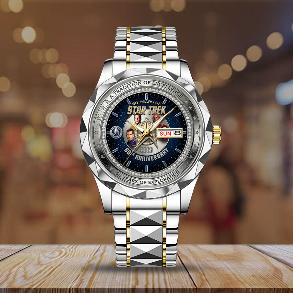 Star Trek 60th Anniversary 2026 Alloy Luxury Quartz Watch - TMTHU6957