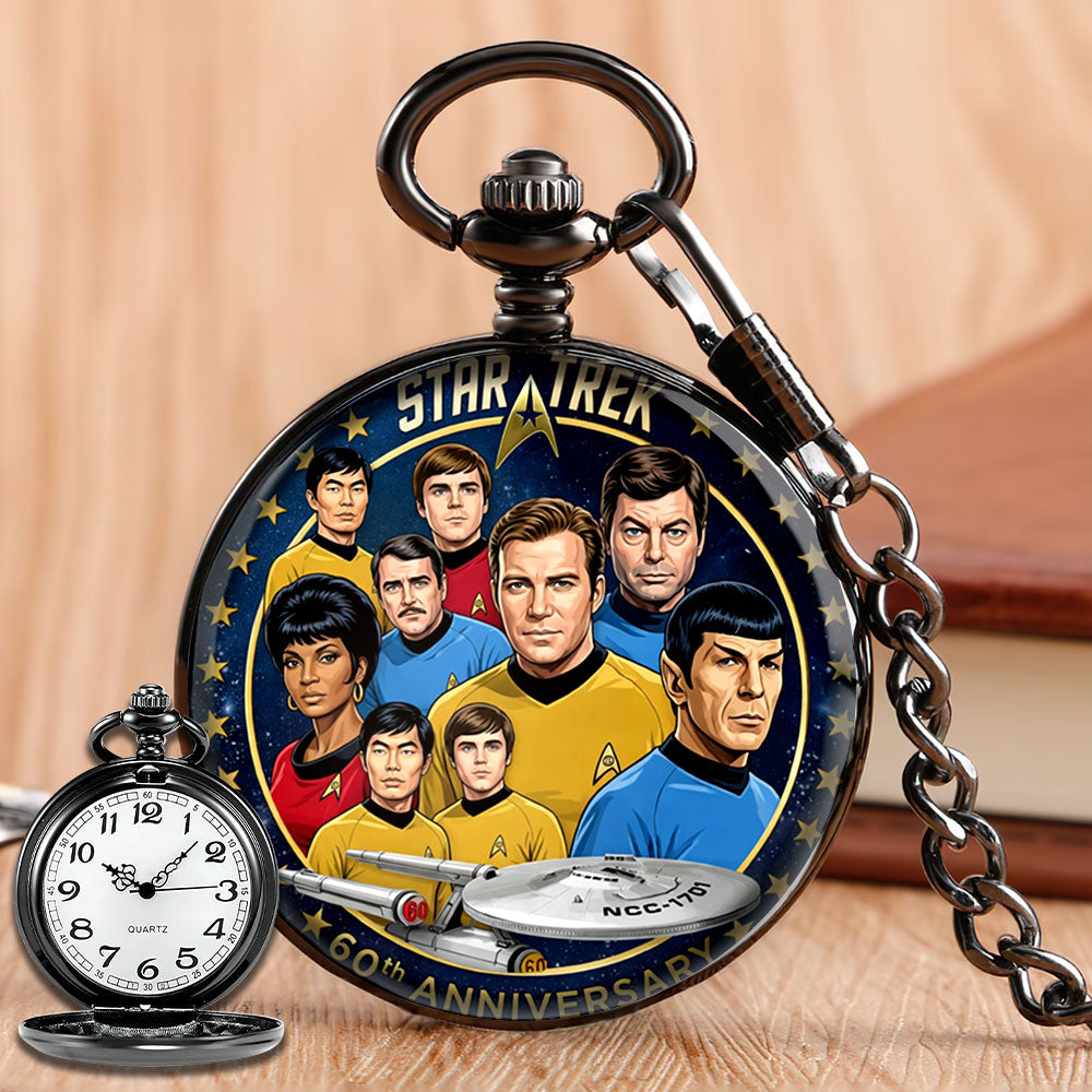 Star Trek 60th Anniversary 2026 Pocket Watch - TMTHU4665