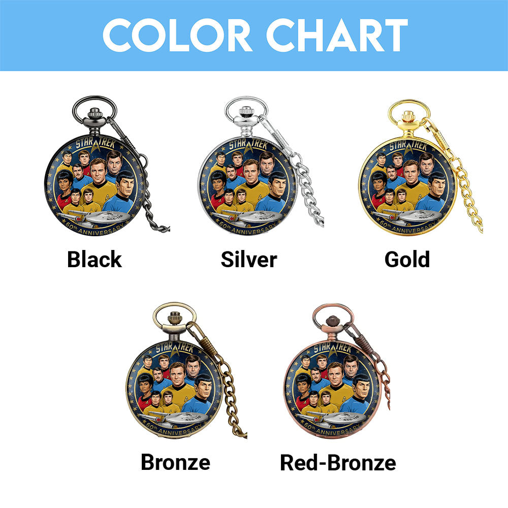 Star Trek 60th Anniversary 2026 Pocket Watch - TMTHU4665