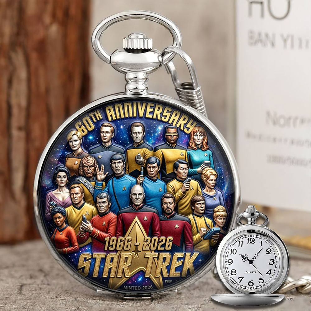 Star Trek 60th Anniversary 2026 Pocket Watch - TMTHU4787