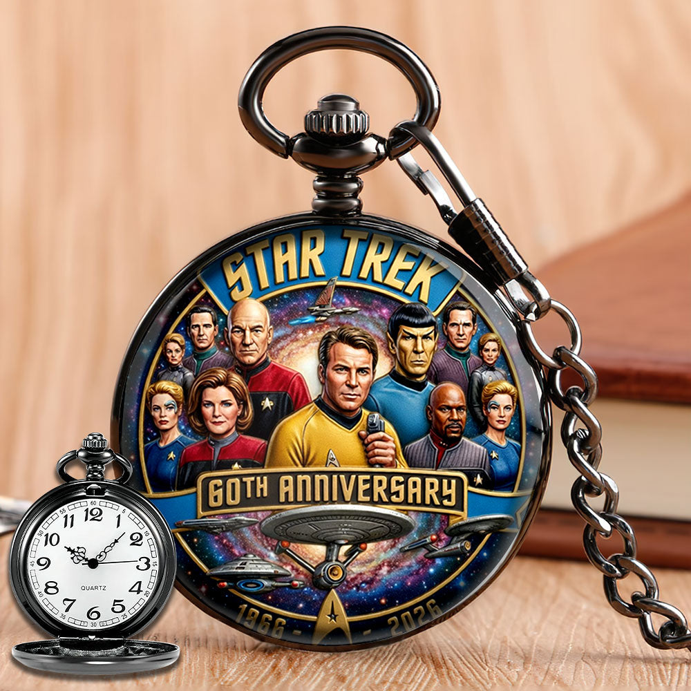 Star Trek 60th Anniversary 2026 Pocket Watch - TMTHU5232