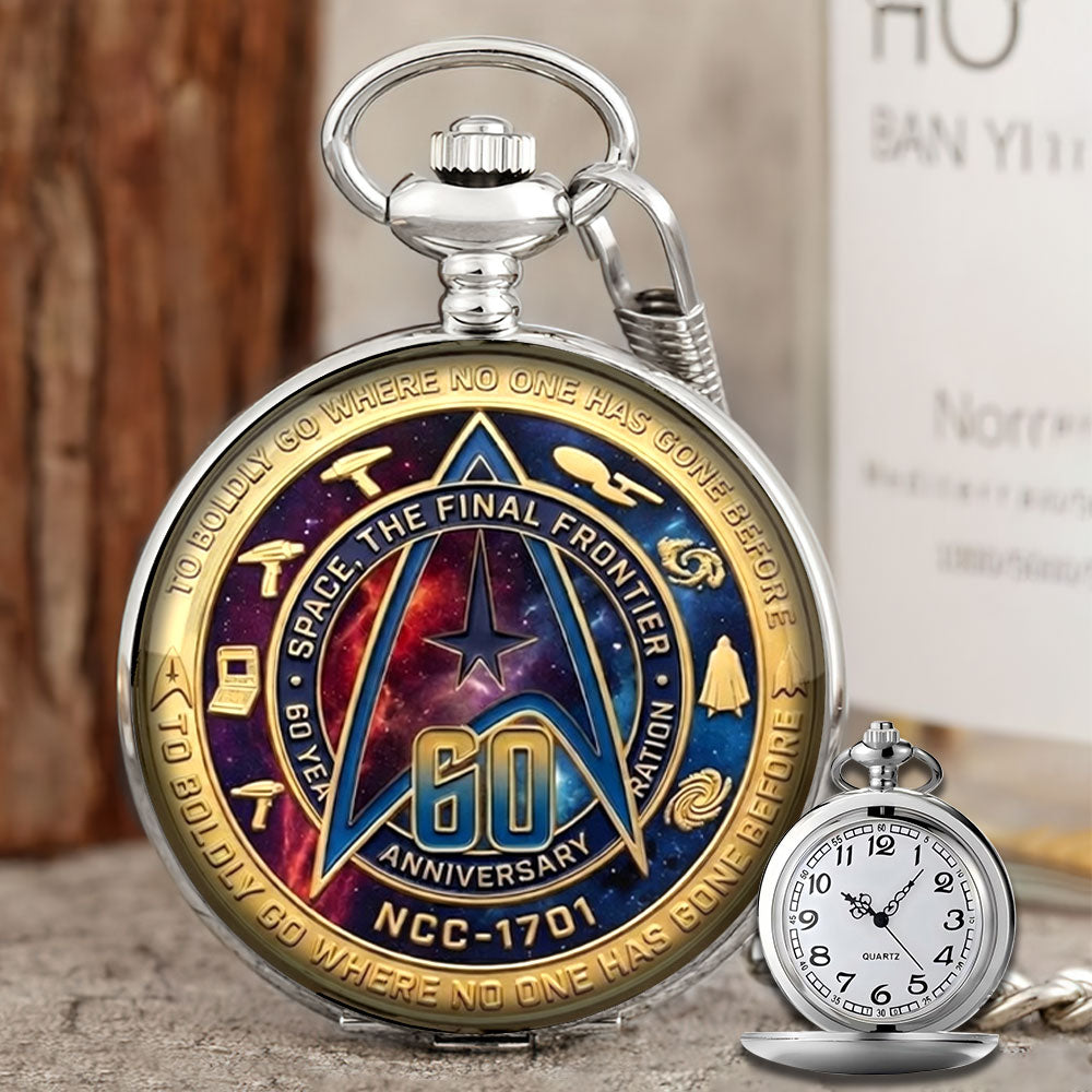 Star Trek 60th Anniversary 2026 Pocket Watch - TMTHU5345