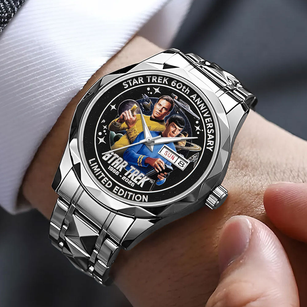 Star Trek 60th Anniversary Alloy Luxury Quartz Watch - TMTHU3111