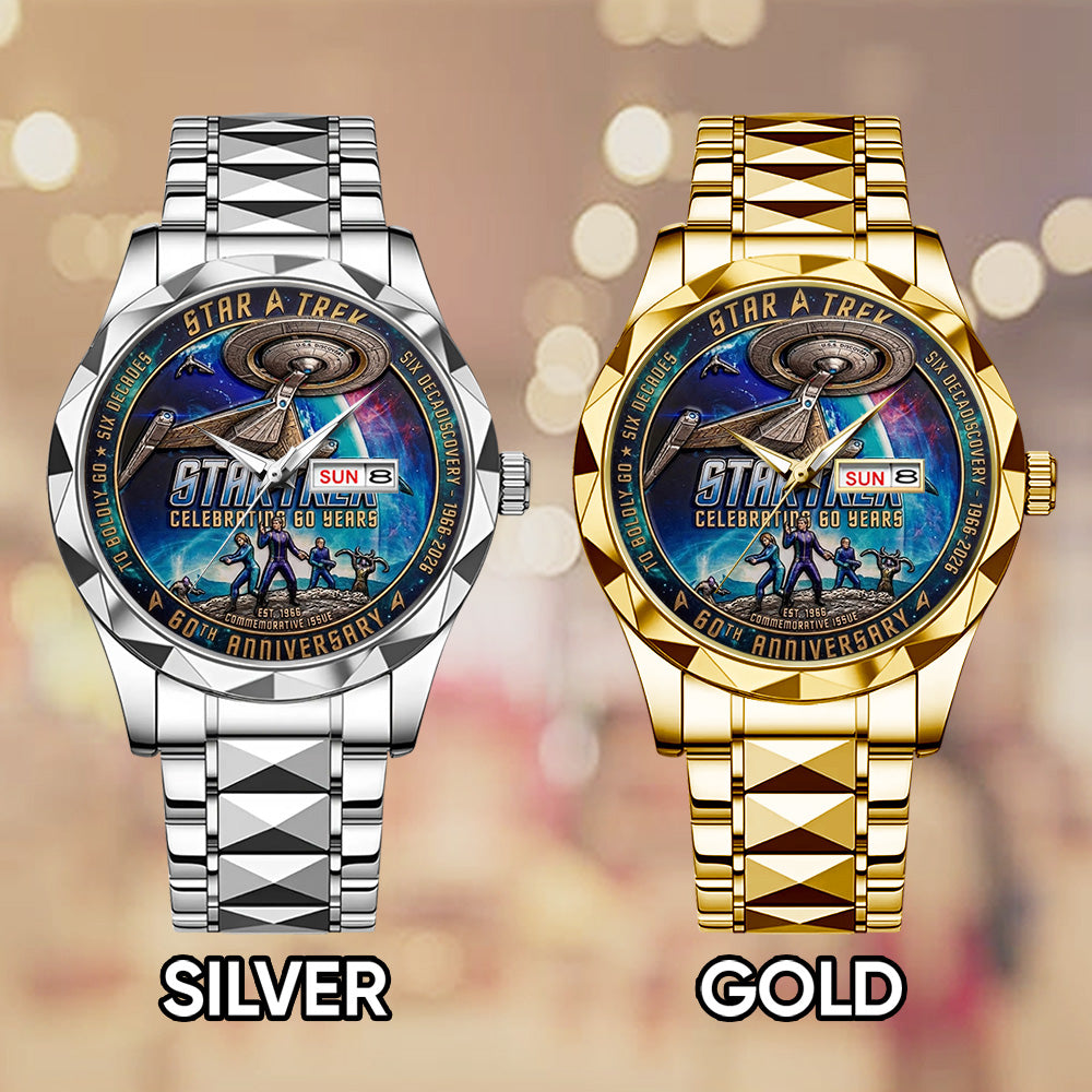 Star Trek 60th Anniversary Alloy Luxury Quartz Watch - TMTHU4282