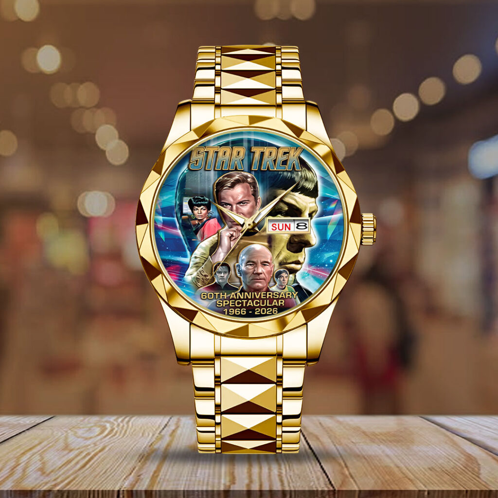 Star Trek 60th Anniversary Alloy Luxury Quartz Watch - TMTHU7849