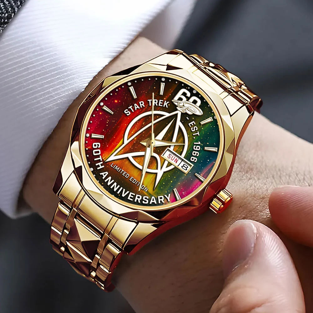 Star Trek 60th Anniversary Alloy Luxury Quartz Watch - TMTHU8610
