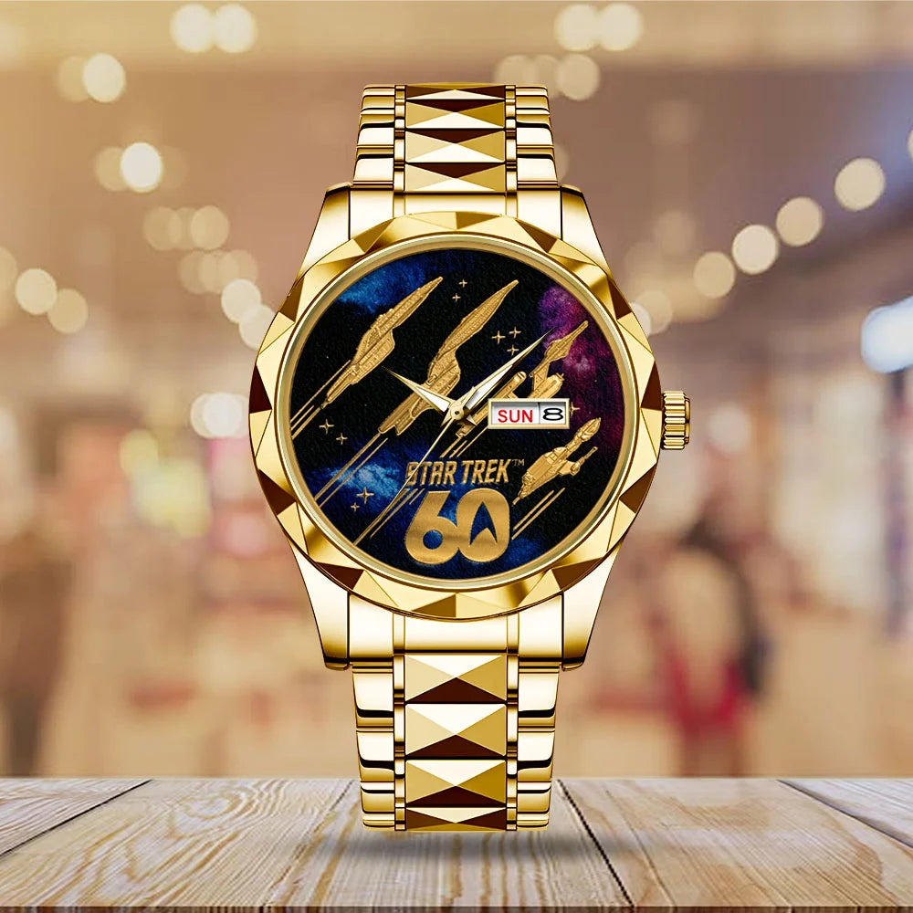 Star Trek 60th Anniversary Alloy Luxury Quartz Watch - TMTHU9050